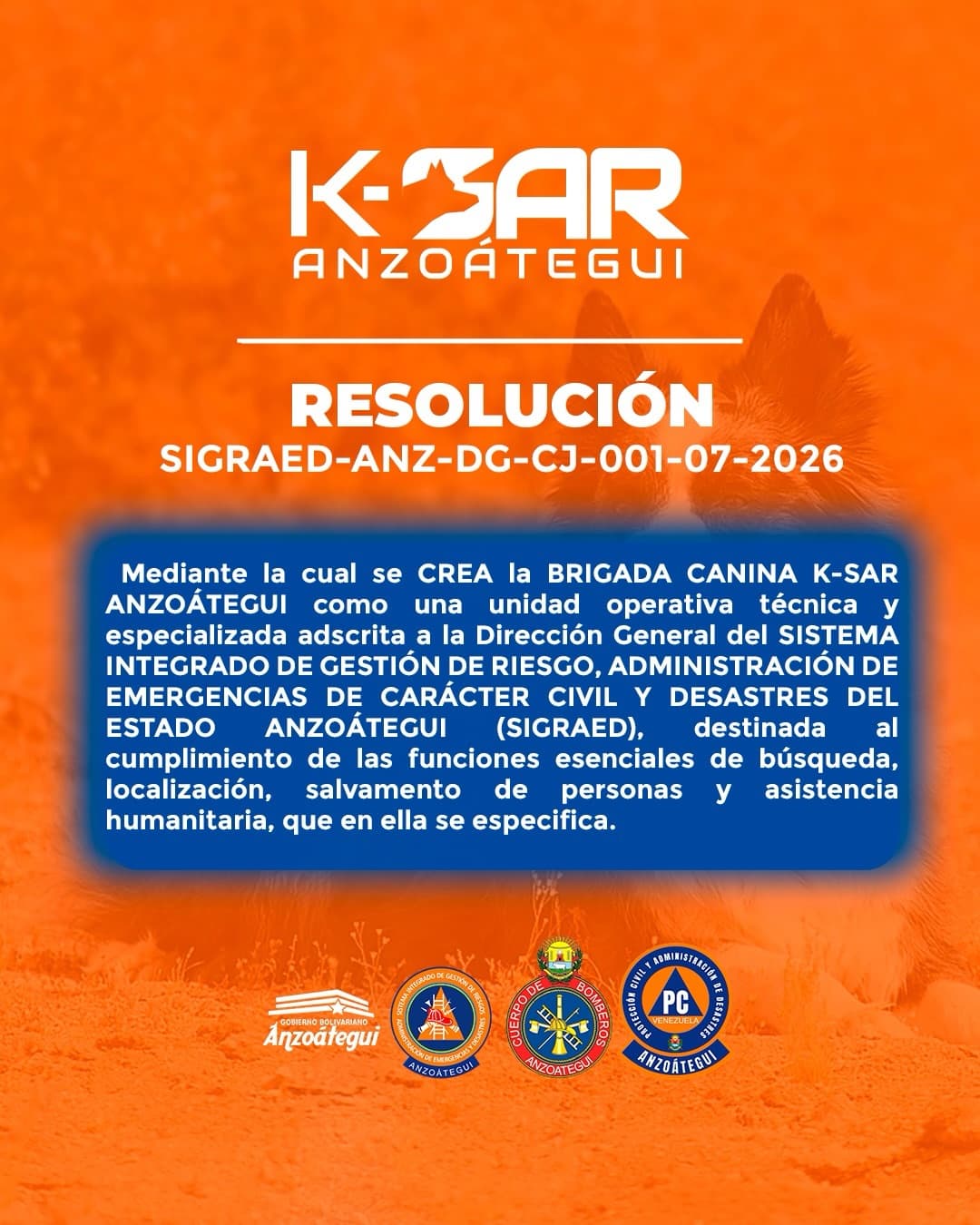 Página 3 de la Resolución SIGRAED-ANZ-DG-CJ-0001-07-2026